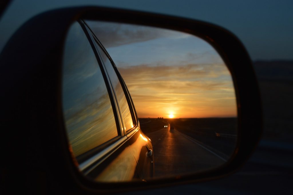 rearviewmirrorsunset