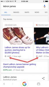 Accelerated Mobile Pages Results MasterMindSEO.org